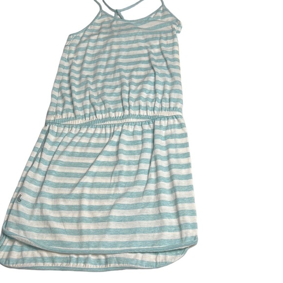 LOLE S BRILEY  DRESS halter short summer dress. spaghetti straps,stripes - Picture 9 of 15